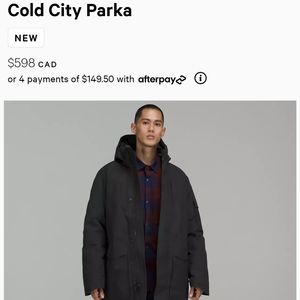 !SALE! Cold City Parka